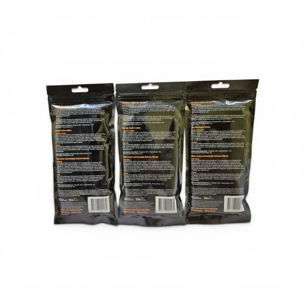 3 Pack B.Tan - I Don't Want Tan on My Hands - Sunless Tan Mitts- 1 Size Fits All